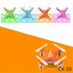 thumbnail image 4 of RC Quadcopter Cx10 Mini Remote Control Drone 2.4G 4CH with LED Electronic Helicopter Electric Airplane -A, 4 of 5