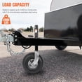 thumbnail image 2 of golytefs Beach Boat Trailer Jack 13.38in Trailer Jack Wheel Heavy-duty Bolt-fixed Swivel Tongue Jacks 2000 Lbs Capacity 11in Vertical Load (Black), 2 of 7