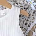 thumbnail image 6 of MEZZALL Girls Summer Outfits Sets Round Neck Sleeveless Toddler Clothes For Daily Wear With Sneakers Comfortable Machine Washable 2-3 Years Comfort Kids Wear, 6 of 7