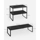 thumbnail image 5 of Juego de 2 Especieros, Extensibles, Organizador de Cocina, Estante de Cocina, Organizador de Armario, Metal, Encimera, Negro Mate, 5 of 6