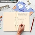 thumbnail image 4 of FORMRS 1-Subject Spiral Notebook 8" x 5" College Ruled 60 Refillable Sheet, 2 Pack, Blue Halloween, 4 of 7