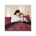 thumbnail image 4 of Homewish Vintage Tree Of Life Queen Comforter Set,Rustic Western Aztec Comforter Sets Queen,Red,Black Reversible,3-Piece,1 Comforter and 2 Pillowcases, 4 of 7