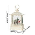 thumbnail image 3 of Christmas Snow Globe Lantern Musical, Snow Globes USB&Battery Powered Rotating Glittering Water With Timer Vintage Christmas Decorations Home Decor Gifts, 3 of 9