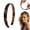 Tortoiseshell, variant on Tortoise Shell Headband – Strong Hold Flexible Non Slip Hair Band Durable Styling Accessory for Women Girls Daily Use