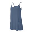 thumbnail image 4 of ameIAEA Women Summer Dresses Sleeveless Athletic Workout Short Dress with Built-in Shorts & Pockets, 4 of 7