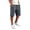 AB02_Gray, variant on Lumtrix Men’s Athletic Running Shorts Lightweight Workout Gym Shorts with Zipper Pockets for Basketball Hiking Gray 3XL