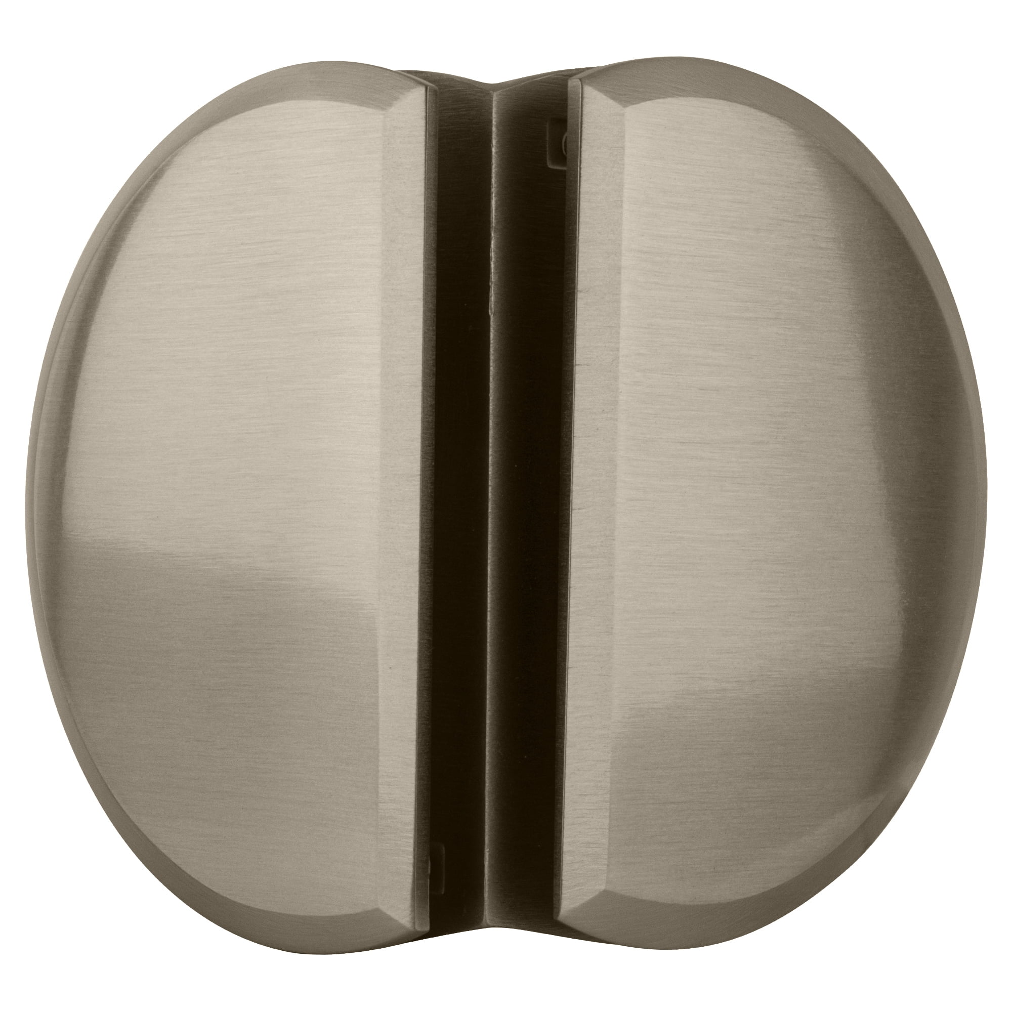 CRL CL090BN Brushed Nickel Classique Series Glass-to-Glass Bracket