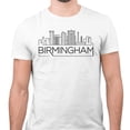 thumbnail image 2 of Skyline Birmingham Alabama Shirt Unisex Medium White, 2 of 5