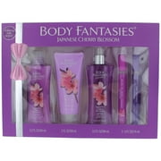Japanese Cherry Blossom by Body Fantasies, 5 Piece Set for Women