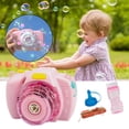 thumbnail image 4 of 2x de Burbujas de Jabón Juego de Juguetes para Soplar Burbujas Juguetes Lindos para Niños Baoblaze Soplador de burbujas de cámara, 4 of 8