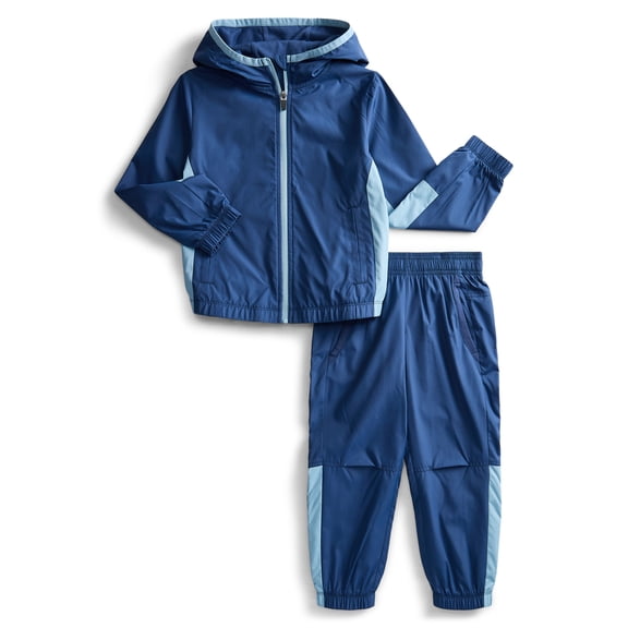 Athletic Works Boys Active Track Jacket and Jogger Pants Set, 2-Piece, Sizes 4-18 & Husky
