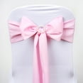 thumbnail image 4 of BalsaCircle 5 Polyester Chair Sashes Bows Ties Pink, 4 of 4