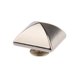 thumbnail image 3 of 10 juegos de espárragos de pirámide de metal Suqare remaches Spike Spike para manualidades de cuero DIY Plata Baoblaze Remache de pirámide de Suqare, 3 of 7