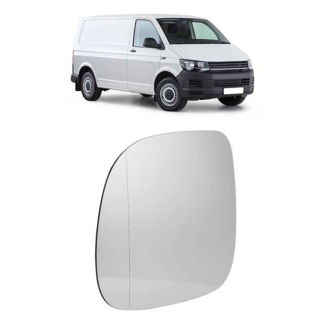 Vidrio de Espejo Visonal Lateral Clara Protección UV Vidrio de Espemjo Retrovisor Para 2015 A 2023 Seguridad de Conducción Mejorada Espejo Gran Angular HD