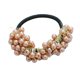 thumbnail image 2 of Peine elástico con perlas para el cabello con cordón de cuentas para mujeres y niñas, accesorios para el cabello (3 piezas) JAMW Sencillez, 2 of 5