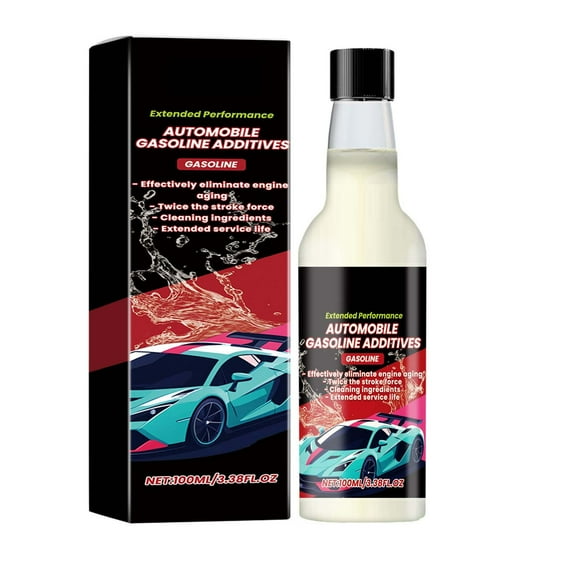 Hxlamzoo Boost Engine Power & Improve Fuel Efficiency with 100ml Automotive Fuel System Cleaner Additive