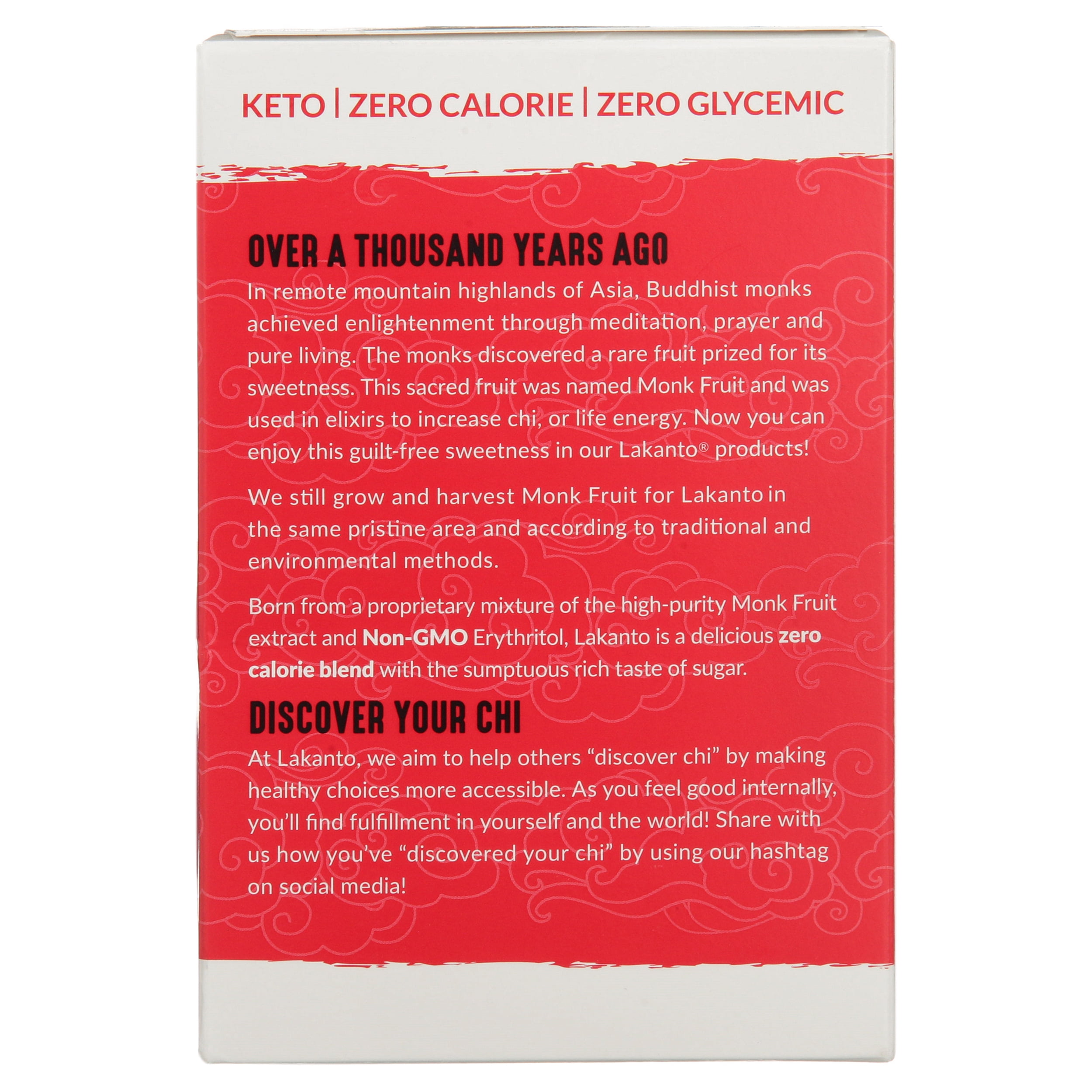 Lakanto Monk Fruit Sweetener Packets - White Sugar Replacement, Zero Net Carbs, Zero Glycemic, Zero Calorie, Keto, Sweeten on the Go, Coffee, Lemonade, Other Drinks, Desserts (Classic, 30 Count)
