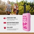thumbnail image 4 of Walkie Talkies Cobra HE150 P, aptos para niños, alcance de 16 millas, paquete de 2, 4 of 6