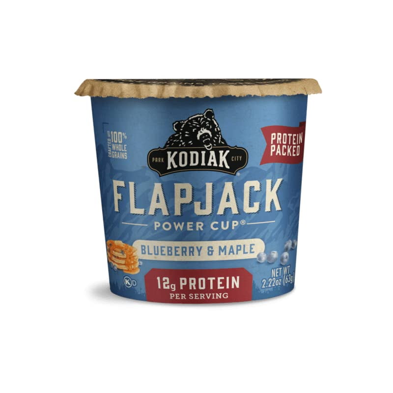 Kodiak Cakes Protein Pancake Flapjack Power Cup Blueberry and Maple Pancake Cups Pancake Mix
