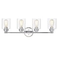thumbnail image 5 of RADIANCE goods Transitional 4 Light Chrome Bath Vanity Fixture 30 " Wide, 5 of 9