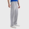 thumbnail image 2 of Hanes Essentials Men's Cotton Jersey Pants, 32" Light Steel 2XL, 2 of 5