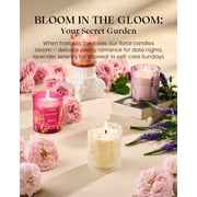 M&SENSE Jasmine Soy Scented Candles: 7.8oz 42-Hour Long Last Burning Time, Vegan Soy Candle, No Toxin Bathtub Date Night Romance Home Fragrance for Her