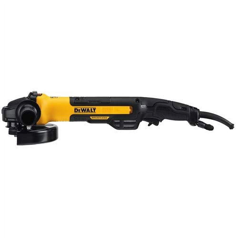DeWalt Brshls Sm 7" Angle Grinder, Rat Tail, w/Kckbck Brake, EA (115-DWE43840CN)