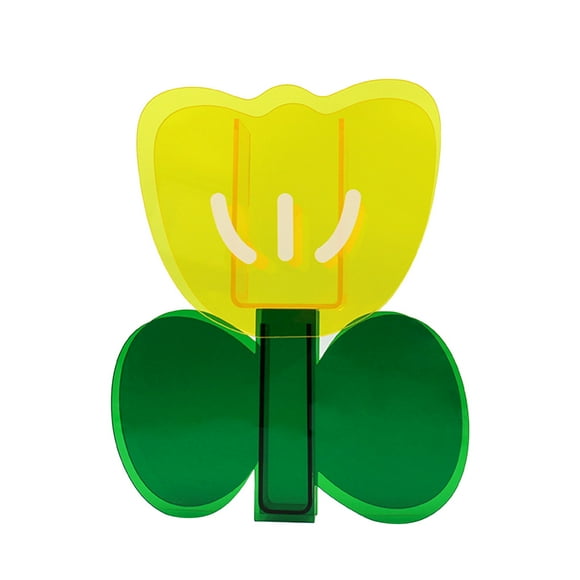 ZOUSSIQI Innovative Decoration Vase Unique Desktop Decoration Acrylic Flower Vase for Home Table Office Party Tulip JU316-69313