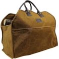 thumbnail image 1 of STAGE Sac de Transport en Toile Cirée Robuste, Grand Sac en Bois pour Feu, Support de Bois Durable - Rouille, 1 of 5