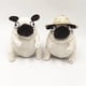 thumbnail image 5 of Lindo juguete de peluche de Pug regordete, almohada de peluche de perro Pug regordete suave Kawaii, regalo divertido de peluche para niños, bebés, niños y niñas, 5 of 5