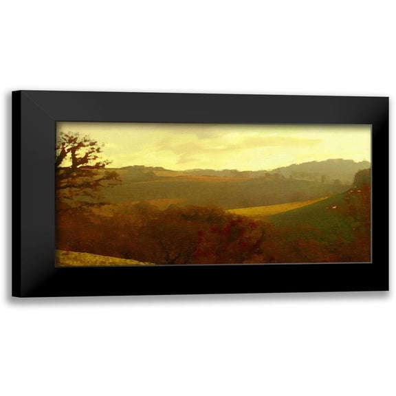 Bay, Noah 14x9 Black Modern Framed Museum Art Print Titled - Rolling Hills