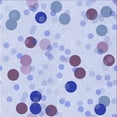 thumbnail image 1 of Ahgly Company Machine Washable Indoor Square Transitional Heavenly Blue Area Rugs, 7' Square, 1 of 7