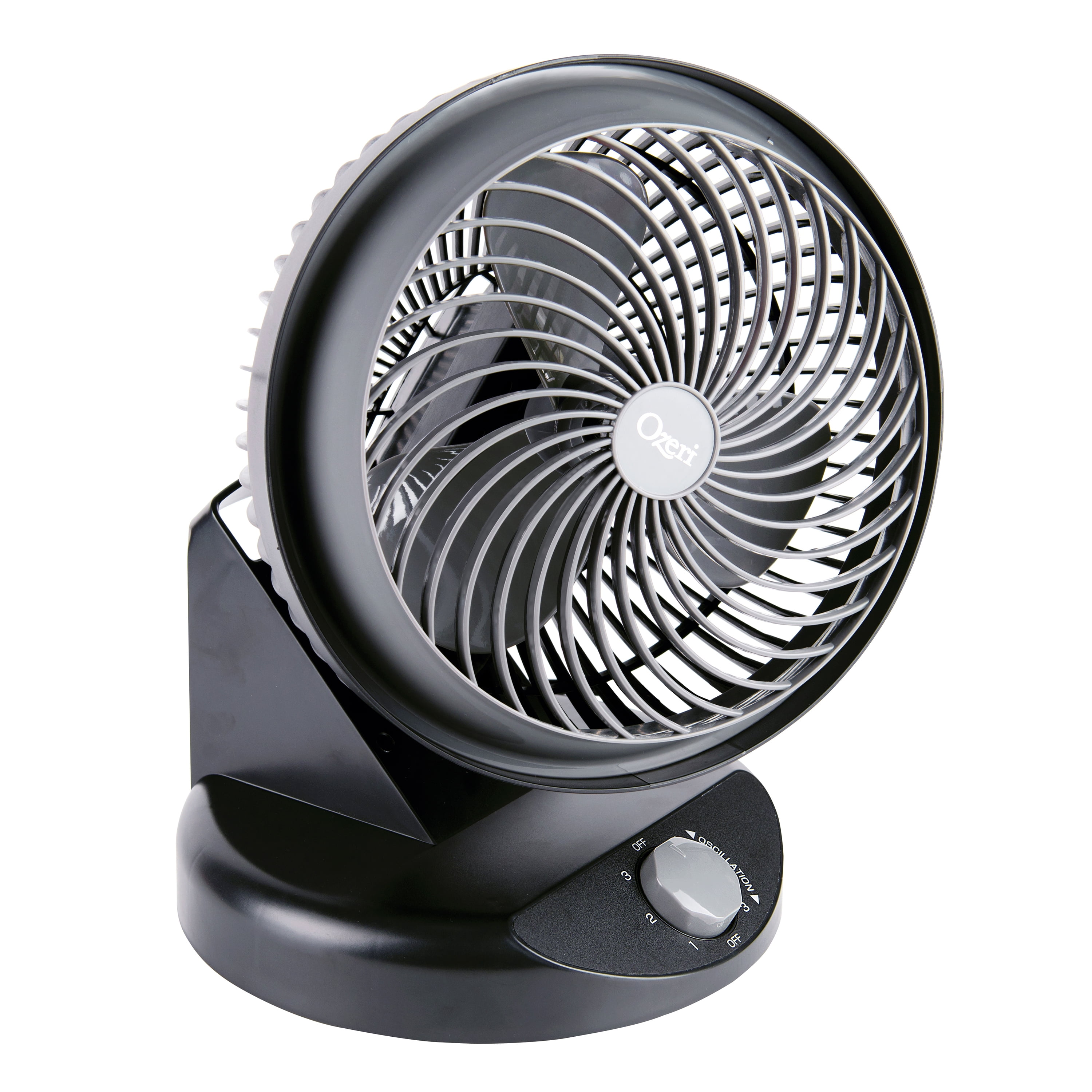 Ozeri Brezza 360 10" Oscillating Table Fan, with Orbital Motion Technology