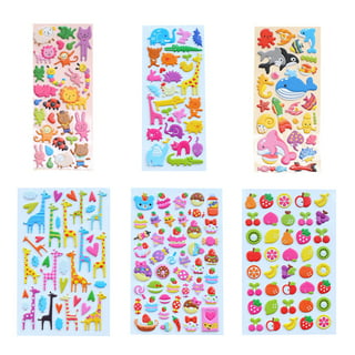 10143 3D CRAFT STICKERS-ASSORTED-12