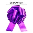 thumbnail image 3 of 12" Large Red Gift Bow,1pcs Big Bows for Gift Wrapping, Christmas Party Birthday Gift Wedding Ribbon Bows for Bikes, Boxes or Flower Decorations, Valentine's Day Gift Decorations （Purple）, 3 of 4