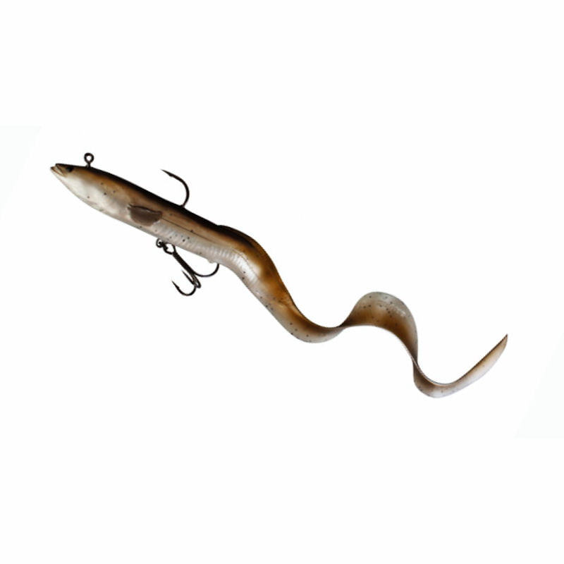 Savage Gear Real Eel lure Olive Brown Pearl,12" 3 oz NIB Muskie