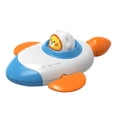 thumbnail image 1 of Blue Wind-Up Bath Chain Bear Toy, Splashing Water Play For Pool And Bathtub Fun, 1 of 7
