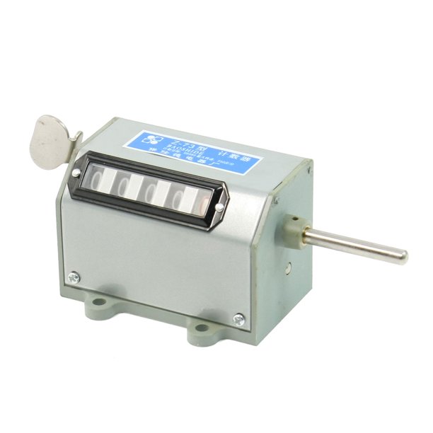 Metal Shell 5Digit Mechanical Rotary Counter Count