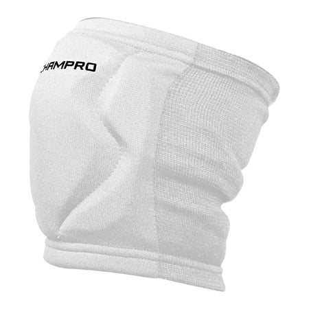 Champro Sports MVP Low-Profile Volleyball Kneepad Small White