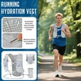 thumbnail image 2 of Breathable Running Hydration Vest, 1.5L Water Bladder Backpack for Women Men, Adjustable for Hiking Marathon Cycling, 2 of 7