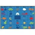 thumbnail image 1 of Carpets for Kids 72.93 Alphabet Sièges Enfant$ Valeur Plus Tapis - 6' x 9', 1 of 1
