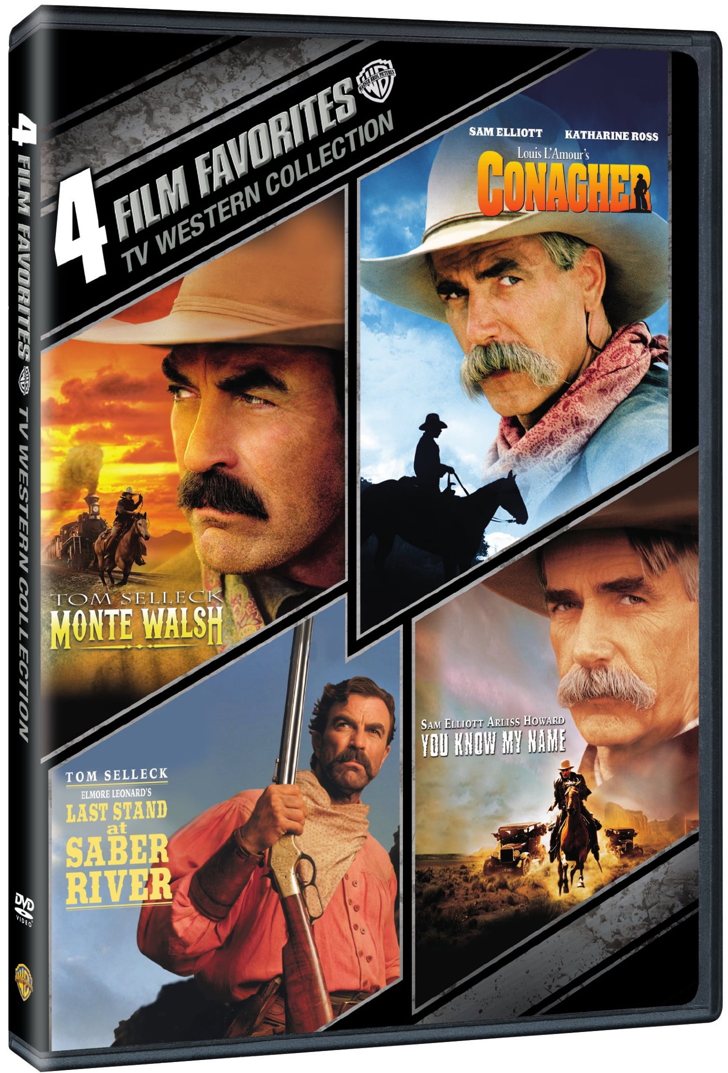 4 Film Favorites: TV Western Collection (DVD) - Walmart.com