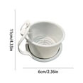 thumbnail image 3 of JZCHUNTOY Kitchen Sink Drain Basket, Hanging Faucet Sponge Storage Organizer, No Punching Easy Install Sink Caddy, Durable Drainable Kitchen Storage Rack for Sink Dish Soap Sponge Scrubber Storage, 3 of 6