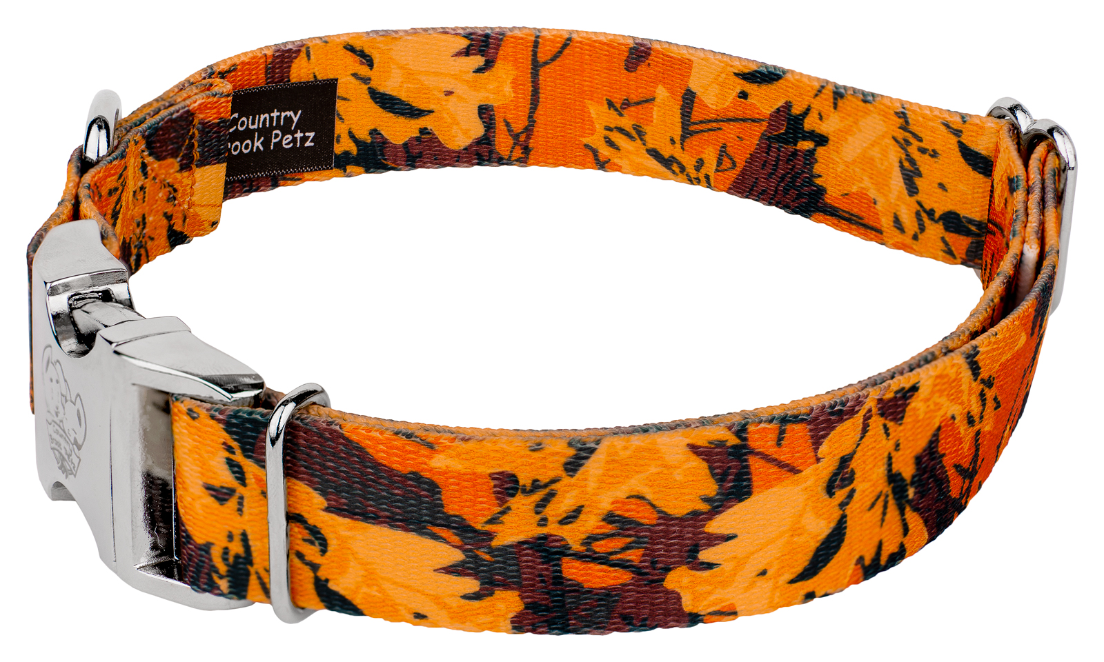 Country Brook Petz® Premium Orange Sunset Camo Dog Collar, Large - image 3 of 6