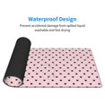 thumbnail image 3 of Rocae Cute Cat for Gaming Mouse Pad, Mouse Pad Large, Office Computer Keyboard Mousepad, Keyboard and Mouse Pad with Stitched Edges,31.5 x 11.8 in, 3 of 5