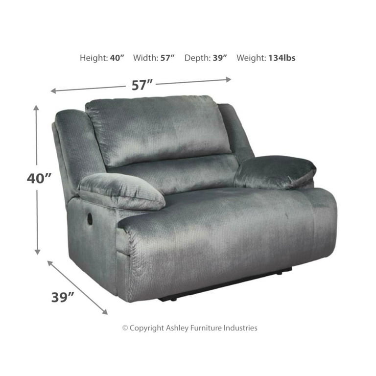 Signature Design by Ashley Clonmel Zero Wall Wide Seat Recliner Walmart