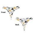 thumbnail image 3 of Fotbe Cute Elephant Tanga Sin Costuras para Mujer con Estampado – Panties Invisibles, Transpirables y Cómodos para Uso Diario-Small, 3 of 6