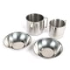 thumbnail image 3 of Juego de tetera de cocina de acero inoxidable para exteriores con 2 tazas de agua 2 tazones olla tet Abanopi Hervidor de agua, 3 of 7