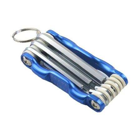 Folding Hex Key Box End Wrench Set Flat Ball Head Spanner Key Set Repair Car Hand Tools A