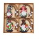 thumbnail image 1 of Colgantes de madera de cristal para decoración del hogar, adornos para árbol de Navidad, regalo de Año Nuevo, 12 piezas, 1 of 4